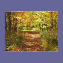 Fall Trail postcards