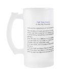 Fall Tree Aleph Frosted Mug Righty mugs