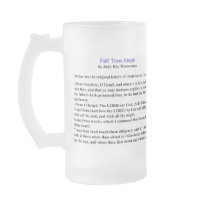 Fall Tree Aleph Frosted Mug Righty