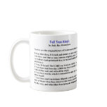 Fall Tree Aleph Mug
