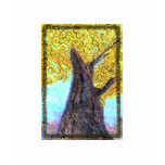 Fall Tree Alpeh - Ladies Black t-shirts