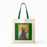 Fall Tree Alpeh Tote - Hunter Colored Accents bags