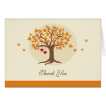 Fall Tree Thank You Card