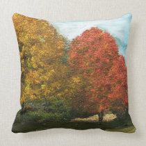 Fall Trees American MoJo Pillow pillows