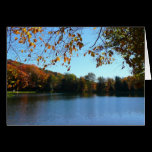 Fall Trees and Pond Card