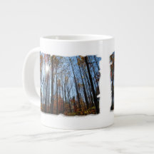 Fall Trees Jumbo Mug