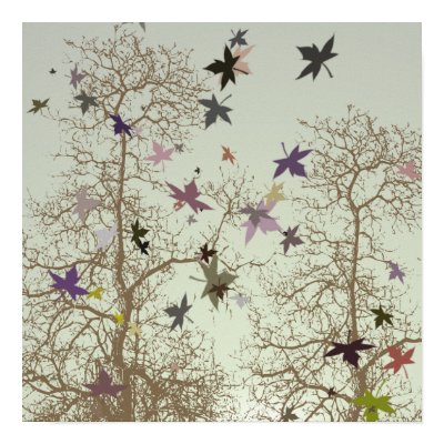 Fall Trees Posters by bigspl