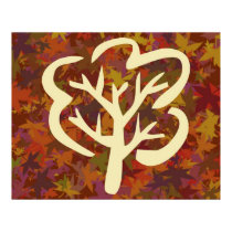 Fall Trees Series 1 Poster posters