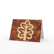 Fall Trees Series 2 Greeting Card cards