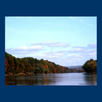 Fall up the Delaware River posters