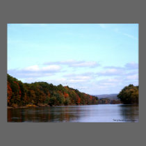 Fall up the Delaware River posters
