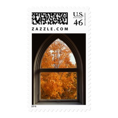 Fall Wedding Autumn Wedding Invitation Postage