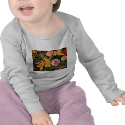 Fall Wedding Bouquet Tee Shirts