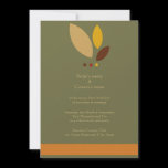 Fall Wedding Invitation