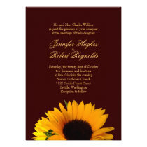 Fall Wedding Invitation invitations