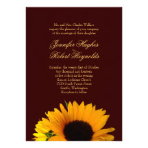Fall Wedding Invitation