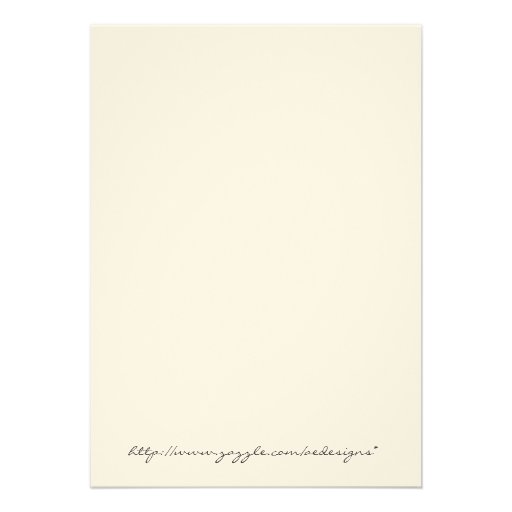 Fall Wedding Invitation