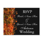 Fall Wedding Invitation Template
