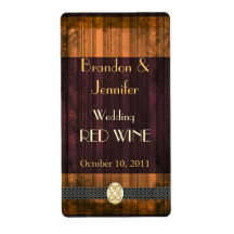 Fall Wedding Mini Wine Labels