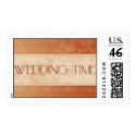 Fall Wedding postage