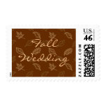 Fall Wedding Postage