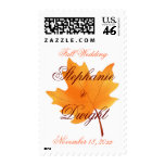 Fall Wedding Postage