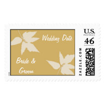 Fall Wedding Postage Stamp by frugalbride Fall Wedding Postage Stamp