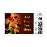 Fall Wedding Postage Stamp