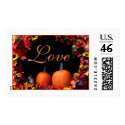 Fall Wedding Postage Stamp stamp