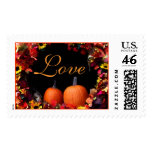 Fall Wedding Postage Stamp
