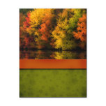 Fall Wedding Postcard