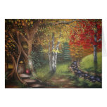 Fall Woods Greeting Card cards
