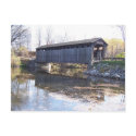 Fallasburg Covered Bridge Postcard by MichelleLThompson Fallasburg Covered Bridge Postcard