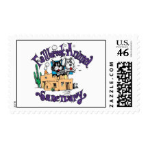 Fallbrook Animal Sanctuary Stamp