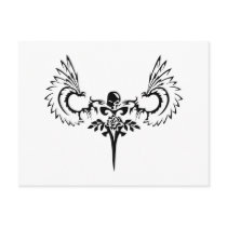 Fallen ANgel Design Studio Logo postcards