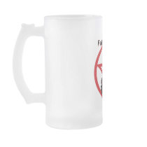 Fallen Angel - Frosted Glass Stein Coffee Mug