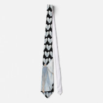 Fallen Angel, Mystic Realms art Tie by JenDuBrayArtist Fallen Angel, Mystic Realms art Tie