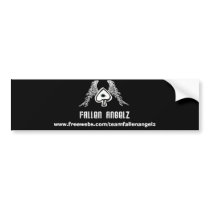 FALLEN ANGELZ logo, www.freewebs.com/teamfalle... bumper stickers