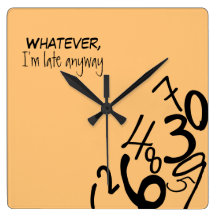 Fallen Numbers Clock