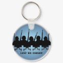 Fallen Soldiers Key Chain Lest We Forget War Hero keychains by artist_kim_hunter Fallen Soldiers Key Chain Lest We Forget War Hero keychains
