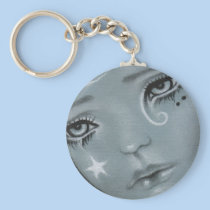 Fallen star doll face Keychain keychains
