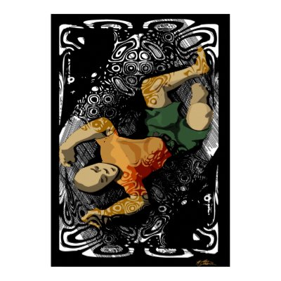 Fallin' Down Print by Journeyman