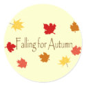 Falling 4 Autumn stickers by marcya7 Falling 4 Autumn stickers