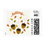 Falling Acorns Stamp