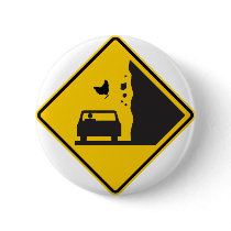 Falling Chicken Zone Highway Sign buttons