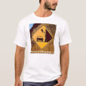 Falling Cow t-shirts