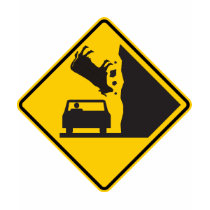 Falling Cow Zone Highway Sign t-shirts by wesleyowns Falling Cow Zone Highway Sign t-shirts