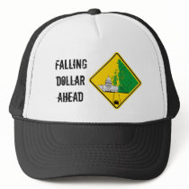 Falling Dollar Ahead hats