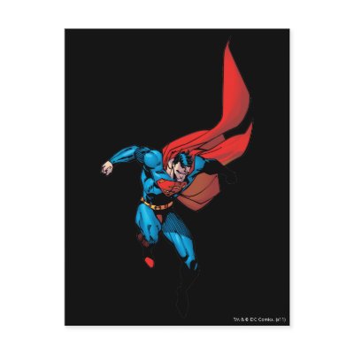 Falling Down - Superman postcards
