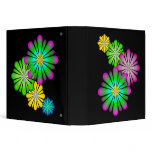 Falling Flowers Vinyl Binder